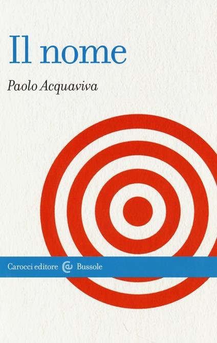 Il nome -  Paolo Acquaviva - copertina
