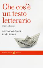 Che cos'è un testo letterario