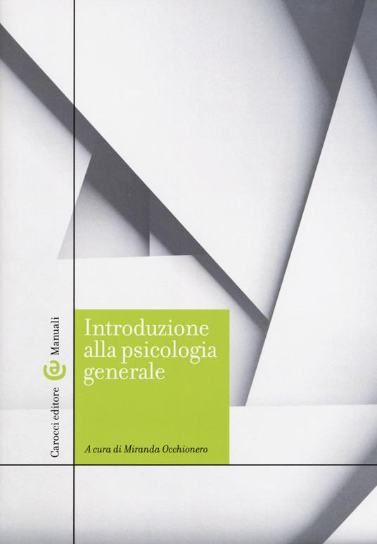 Introduzione alla psicologia generale - copertina