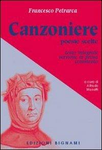 Canzoniere - Francesco Petrarca - copertina