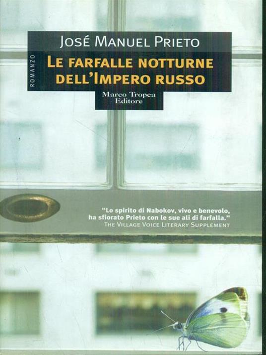 Le farfalle notturne dell'Impero russo - José M. Prieto - copertina