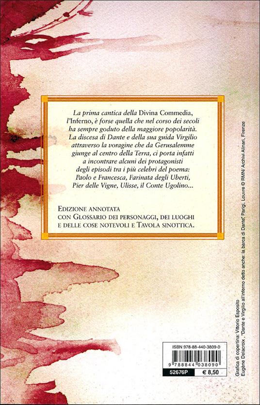 La Divina Commedia. Inferno - Dante Alighieri - Libro - Demetra -  Superacquarelli | IBS