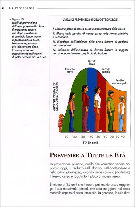 L'osteoporosi non ce la voglio avere. Prevenire, trattare e sconfiggere l'osteoporosi. Con il ricettario della salute - Maria Luisa Brandi - 9