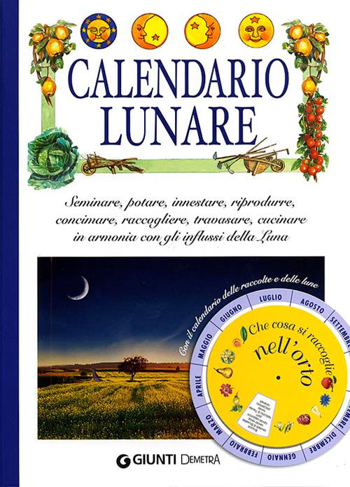 Calendario lunare. Con gadget - copertina