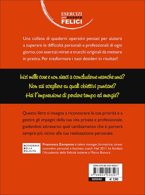 Migliora la tua efficacia personale - Francesca Zampone - 2