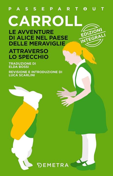 Alice nel paese delle meraviglie-Alice attraverso lo specchio - Lewis Carroll - copertina