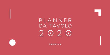 Calendario planner da tavolo 2020 - copertina