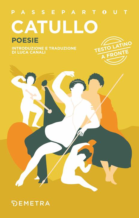 Versi d'amore. Testo latino a fronte - G. Valerio Catullo - copertina