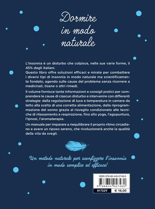 Dormire in modo naturale - Philippe Beaulieu - Olivier Pallanca - - Libro -  Demetra - Medicina e benessere | IBS