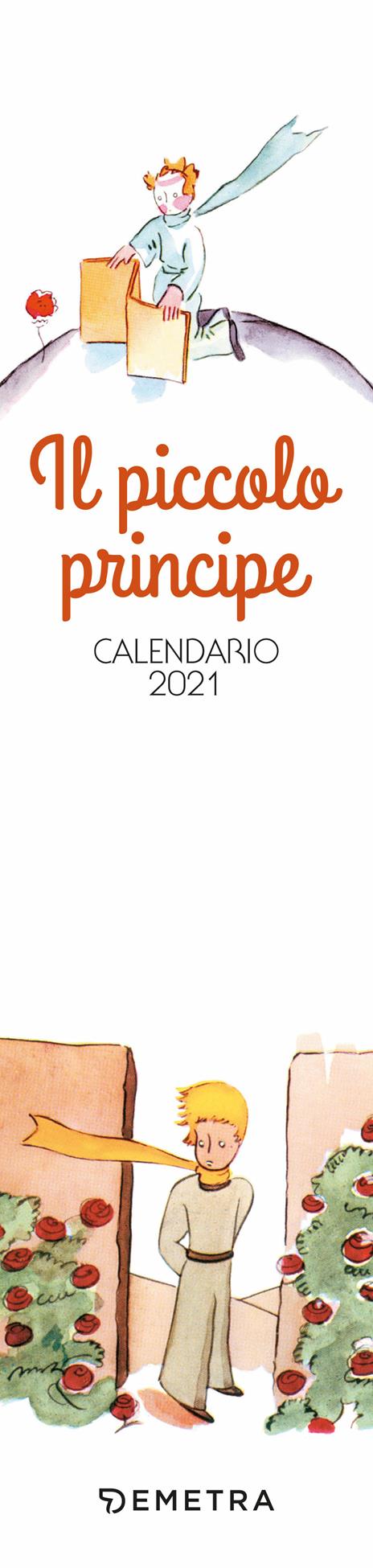 Il Piccolo Principe. Calendario 2021 da parete (7 x 30) - copertina