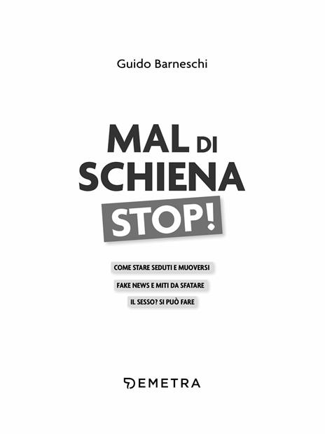 Mal di schiena stop! - Guido Barneschi - 4