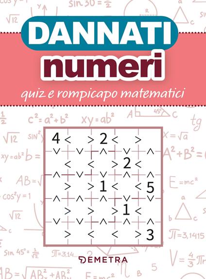 Dannati numeri. Quiz e rompicapo matematici - copertina