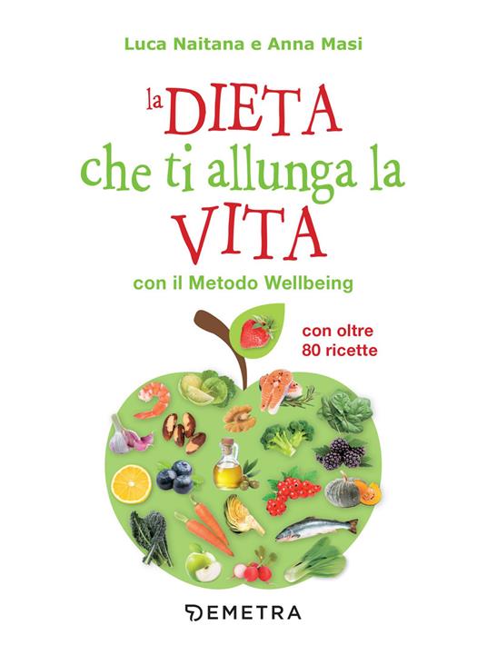 La dieta che ti allunga la vita con il Metodo Wellbeing - Anna Masi,Luca Naitana - ebook