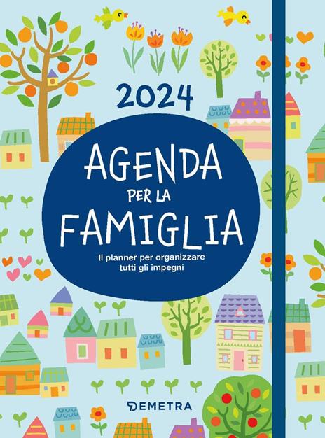 Agenda per la famiglia 2024 - Demetra - Cartoleria e scuola