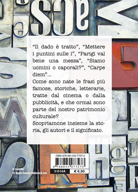 La vera storia di 400 frasi celebri e modi di dire - Sabrina Carollo - 2