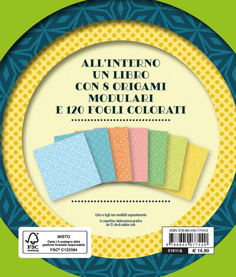 Origami antistress. 8 modelli per rialssarsi. Con 120 fogli colorati per origami - Kumi Suzuki - 7