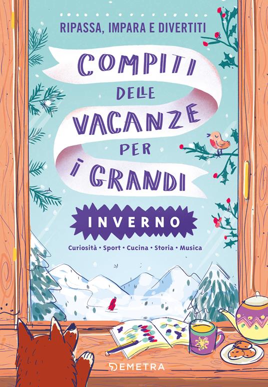 Compiti delle vacanze per i grandi. Inverno - copertina