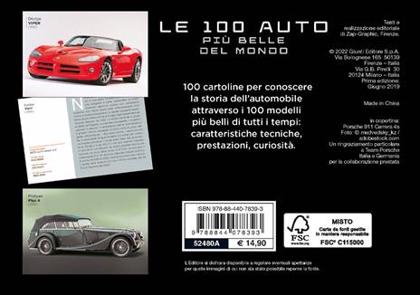 Le 100 auto più belle del mondo. Con 100 schede - 2