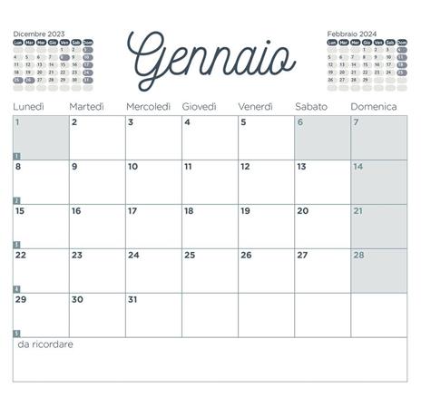 Calendario cuccioli desk 2024 - 5