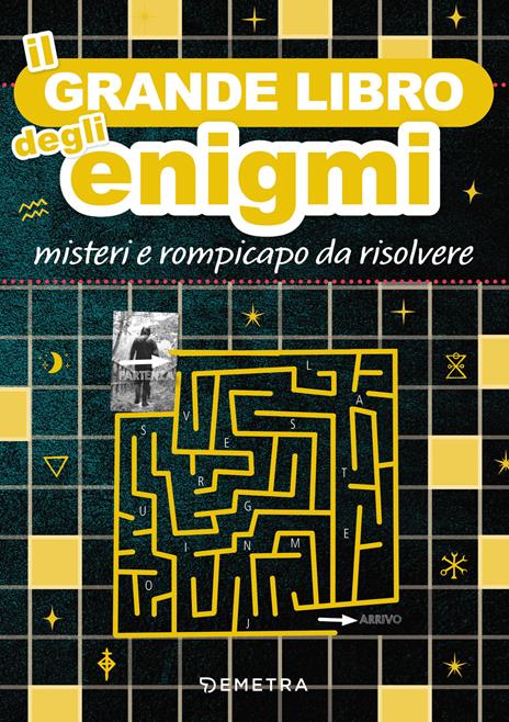 Il grande libro degli enigmi. Misteri e rompicapo da risolvere - copertina