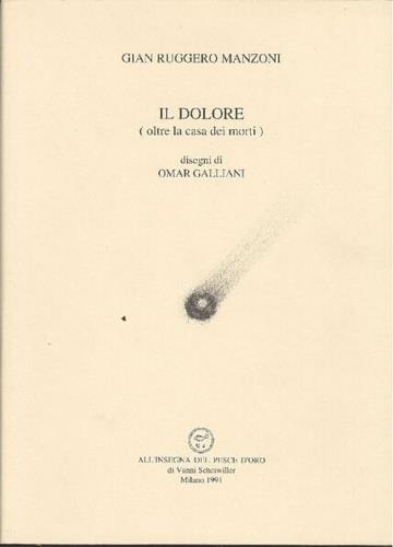 Il dolore (oltre la casa dei morti) - Gian Ruggero Manzoni - copertina