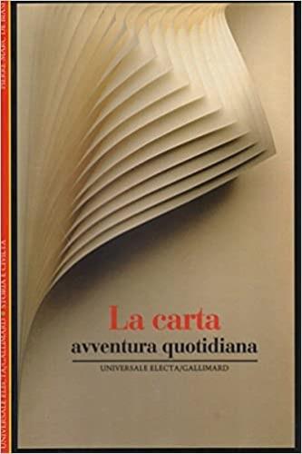 La carta. Avventura quotidiana - Pierre-Marc De Biasi - copertina