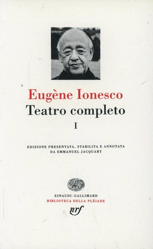 Teatro completo. Vol. 1 - Eugène Ionesco - copertina