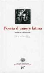 Poesia latina d'amore