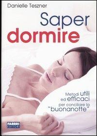 Saper dormire - Danielle Teszner - copertina