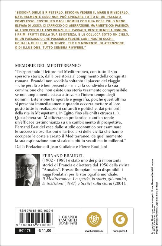 Memorie del Mediterraneo. Preistoria e antichità - Fernand Braudel - 2