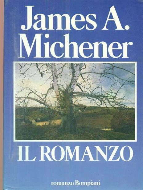 Romanzo - James A. Michener - copertina