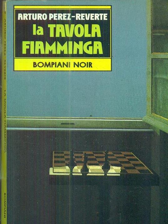 La tavola fiamminga - Arturo Pérez-Reverte - copertina