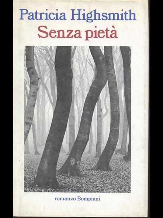 Senza pietà - Patricia Highsmith - copertina