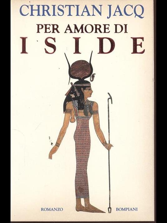 Per amore di Iside - Christian Jacq - copertina