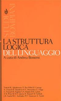 La struttura logica del linguaggio - copertina