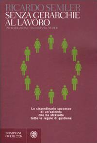 Senza gerarchie al lavoro - Ricardo Semler - copertina