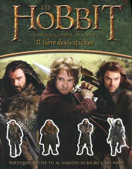 Lo Hobbit. La desolazione di Smaug. Libro stickers. Con adesivi - copertina