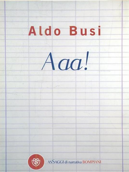 Aaa! - Aldo Busi - 2