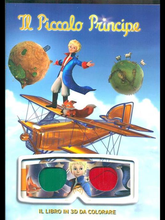 Il Piccolo Principe. Il libro in 3D da colorare. Ediz. illustrata - copertina