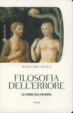 Filosofia dell'errore. Le forme dell'inciampo