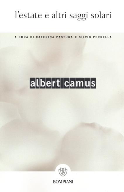 L'estate e altri saggi solari - Albert Camus - copertina