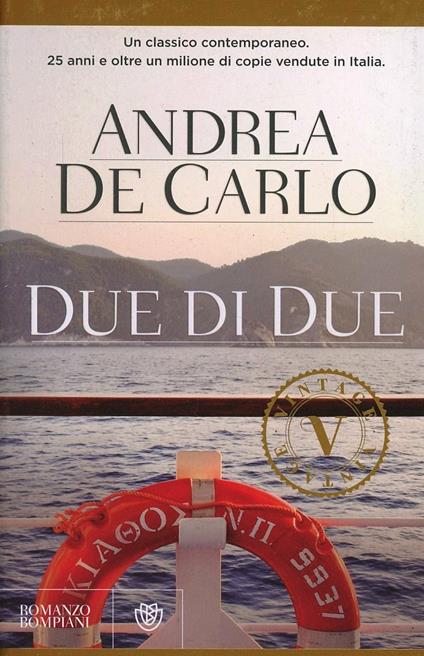 Due di due - Andrea De Carlo - copertina