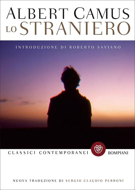 Lo straniero - Albert Camus - copertina