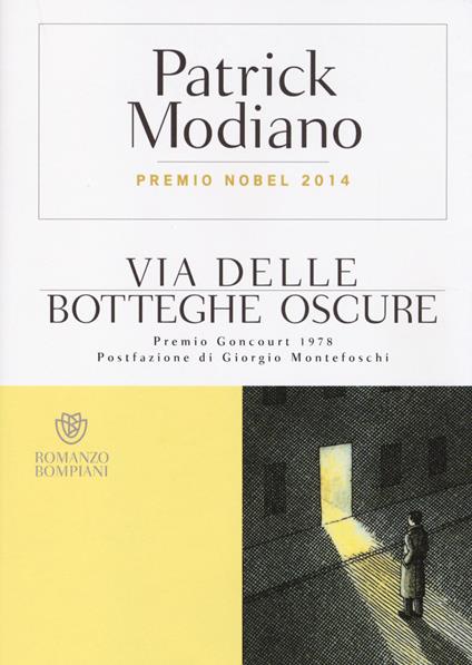 Via delle Botteghe Oscure - Patrick Modiano - copertina