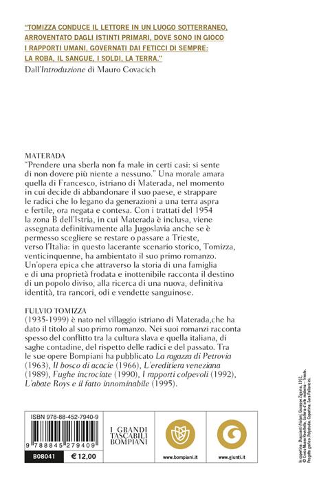 Materada - Fulvio Tomizza - 2