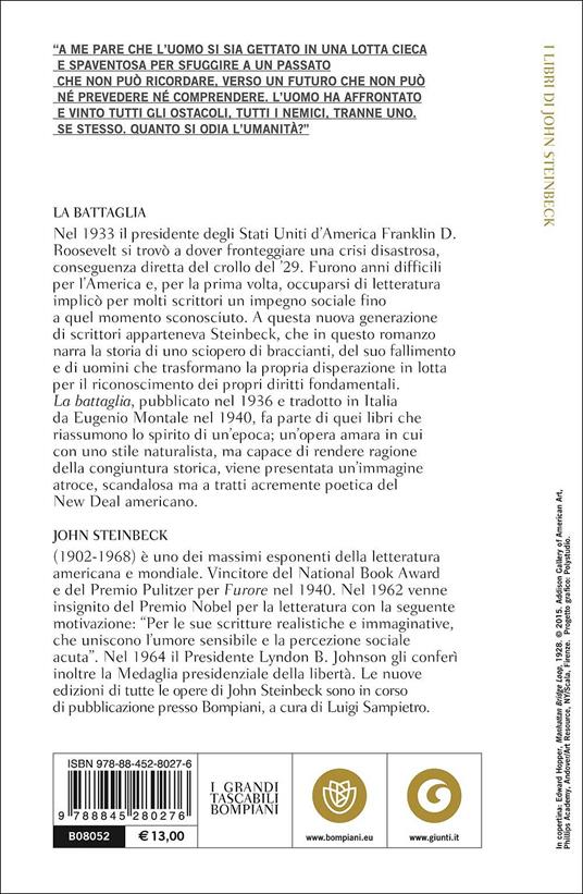 La battaglia - John Steinbeck - 2