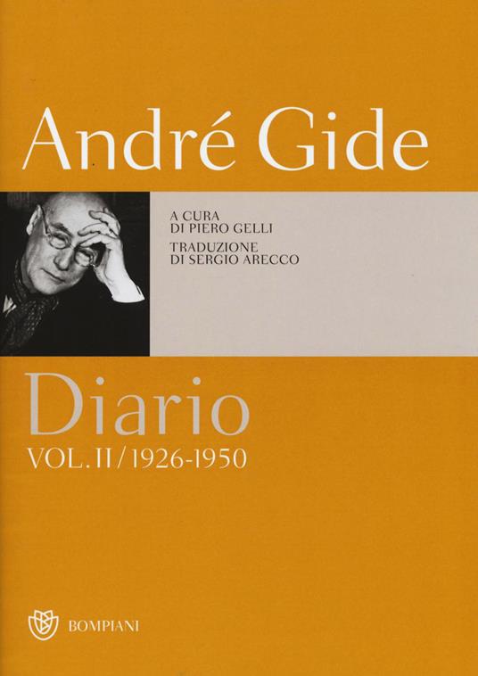 Diario. Vol. 2: (1926-1950) - André Gide - copertina