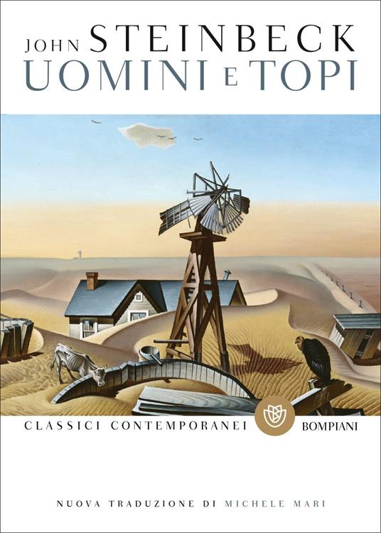 Uomini e topi - John Steinbeck - copertina