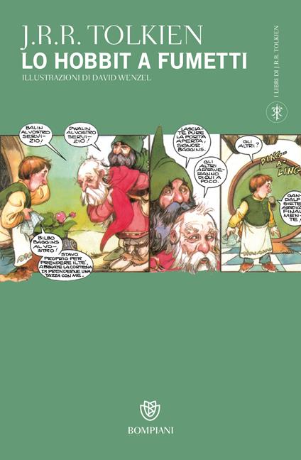 Lo Hobbit a fumetti o La riconquista del tesoro - John R. R. Tolkien - Libro  - Bompiani - I libri di Tolkien