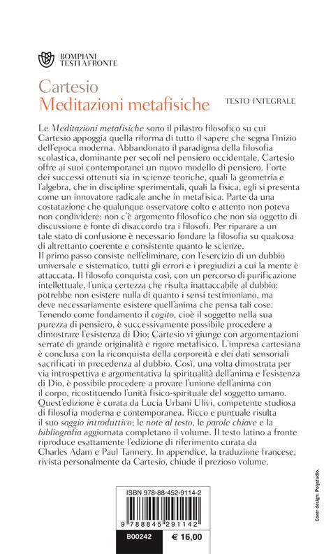 Meditazioni metafisiche - Renato Cartesio - 2